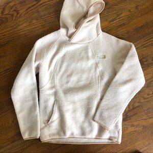 North Face Fleece Pullover - Small - White